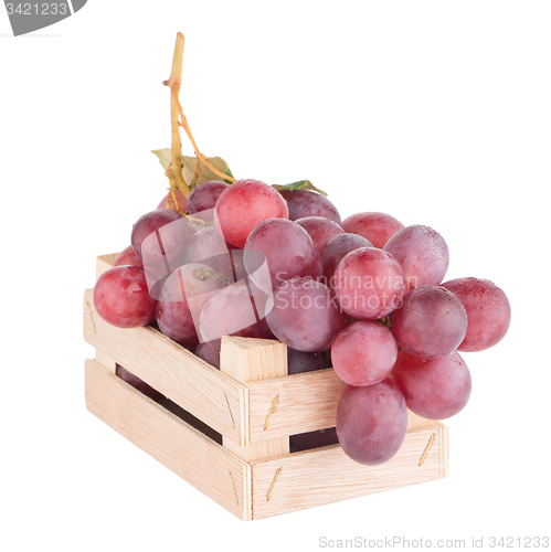 Image of Bunch of red grapes