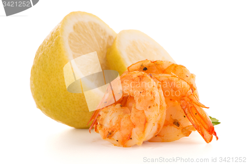 Image of Shrimp with lime