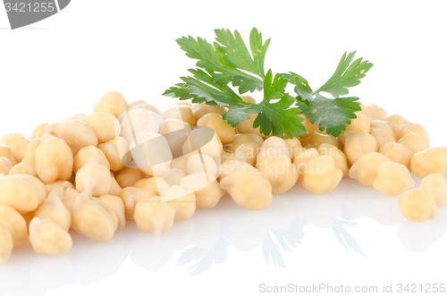 Image of Pile of chickpeas