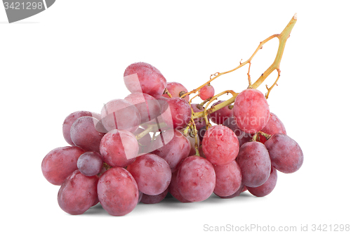 Image of Bunch of red grapes