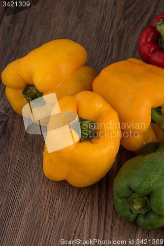 Image of Colored bell peppers