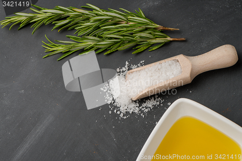 Image of Cooking ingredients for mediterranean cuisine