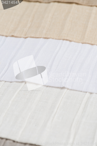 Image of Beige fabric