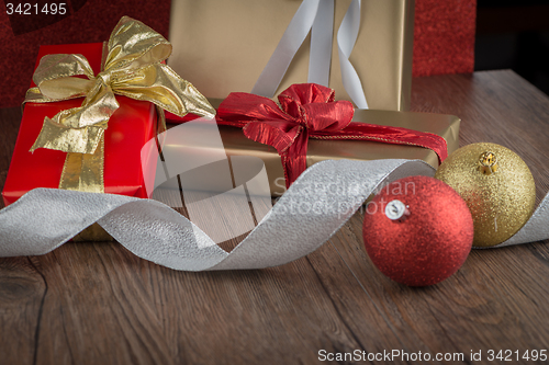 Image of Christmas gift box