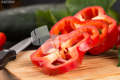 Image of Colored bell peppers