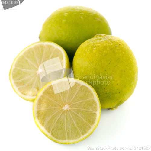 Image of Fresh green limes