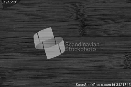 Image of Black painted bamboo wood texture