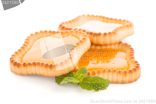 Image of Lime jam tartlets