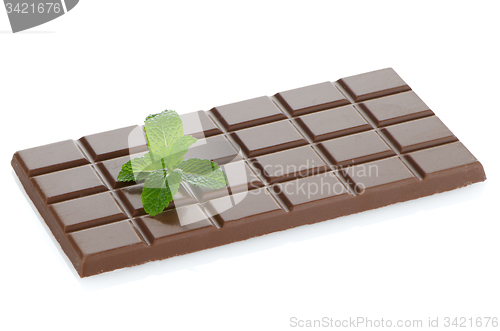 Image of Closeup detail of chocolate