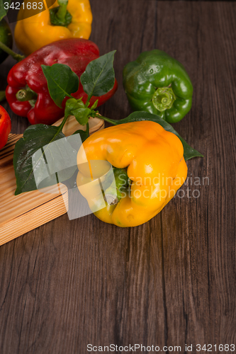 Image of Colored bell peppers