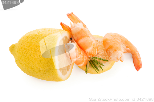 Image of Shrimp with lime