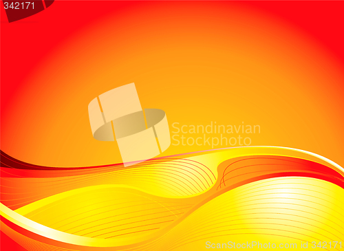 Image of golden sun rise