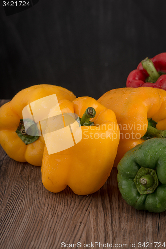 Image of Colored bell peppers