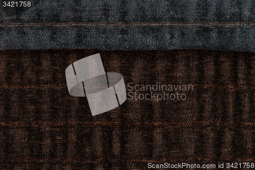 Image of Brown fabric