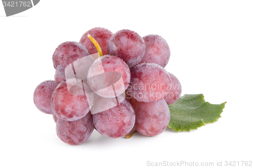 Image of Bunch of red grapes