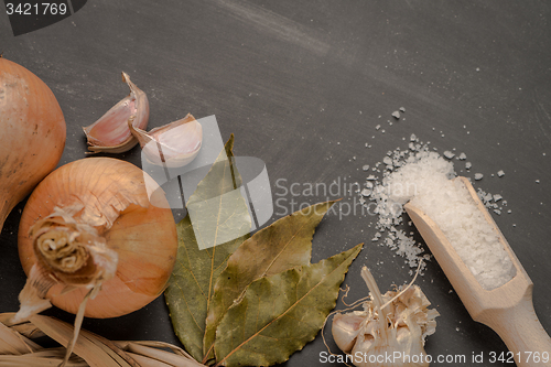Image of Cooking ingredients for mediterranean cuisine