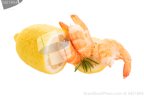 Image of Shrimp with lime