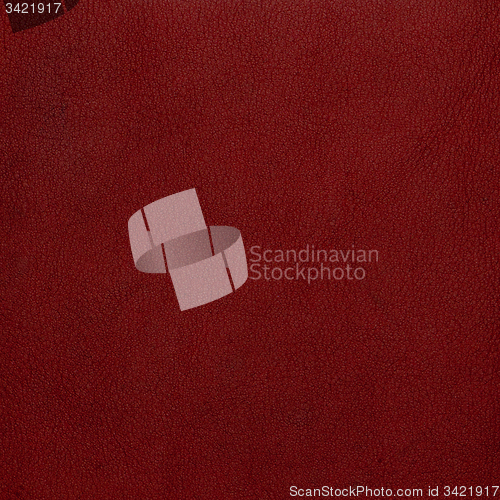 Image of Red leather texture