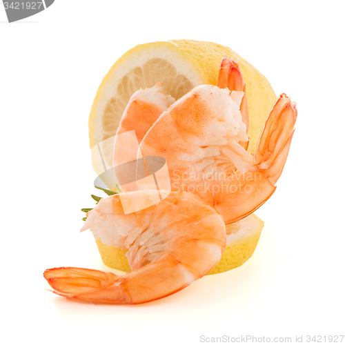 Image of Shrimp with lime