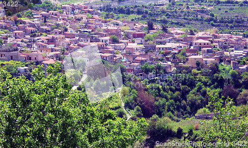 Image of Arsos village. Cyprus
