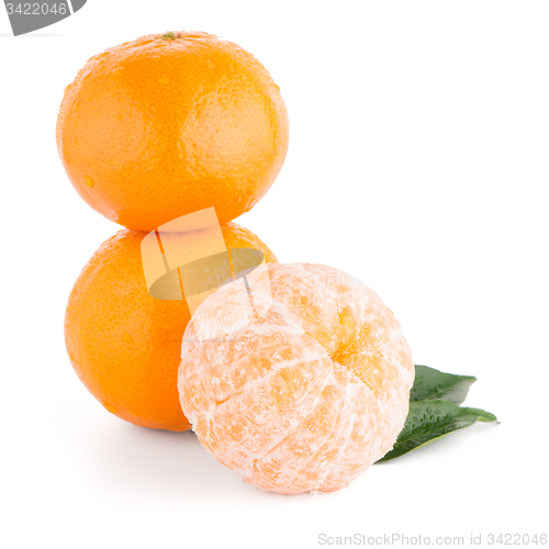 Image of Ripe tangerine or mandarin