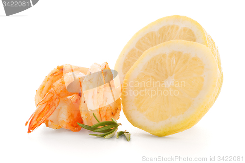 Image of Shrimp with lime