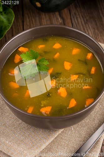 Image of Soup with vegetables