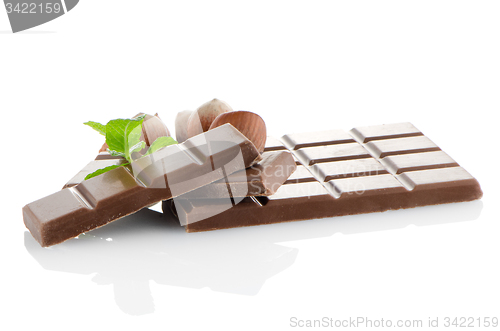 Image of Chocolate Bar with hazelnuts