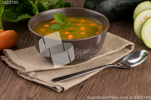 Image of Soup with vegetables