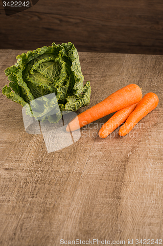 Image of Carrots and green beans