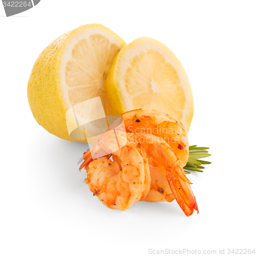 Image of Shrimp with lime