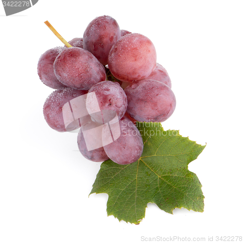 Image of Bunch of red grapes