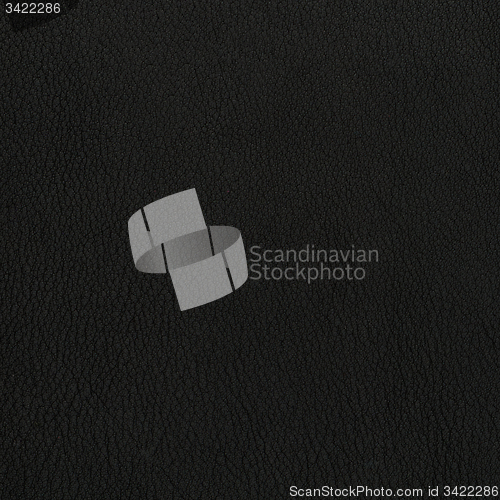 Image of Black leather texture