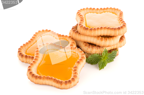 Image of Lime jam tartlets