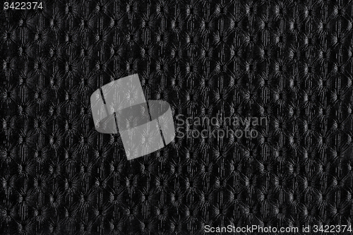 Image of Black leather texture
