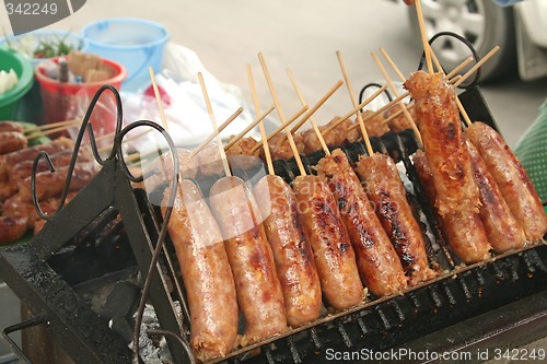 Image of Thai sausages