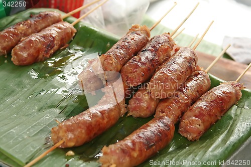 Image of Thai sausages