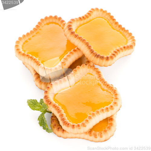 Image of Lime jam tartlets