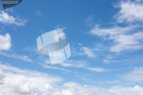 Image of blue sky