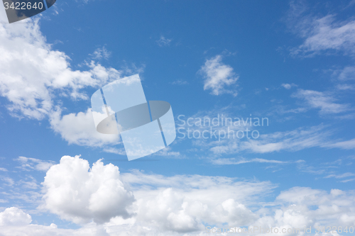 Image of blue sky