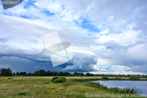 Image of stormy sky