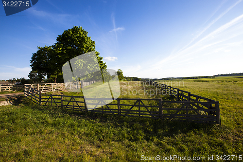 Image of old a fence  