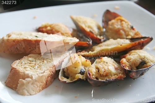 Image of Baked mussels