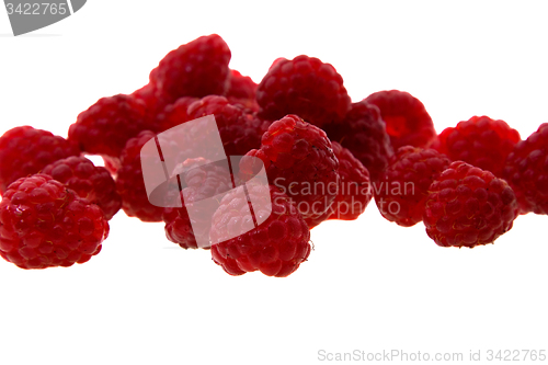 Image of ripe raspberry  