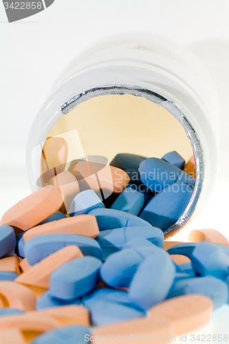 Image of colorful medicine