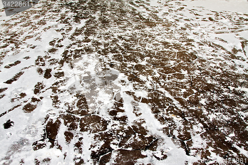 Image of road trodden