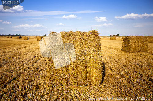 Image of straw stack  