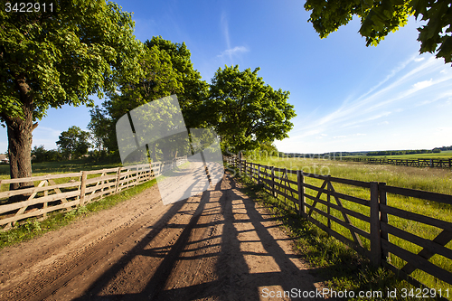 Image of the old road  