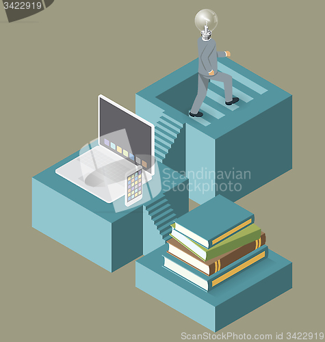 Image of Vector Flat Isometric Idea Concept
