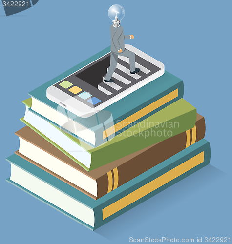 Image of Vector Flat Isometric Idea Concept